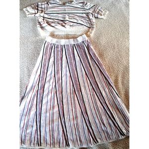 Asos knit co-ord -multi color